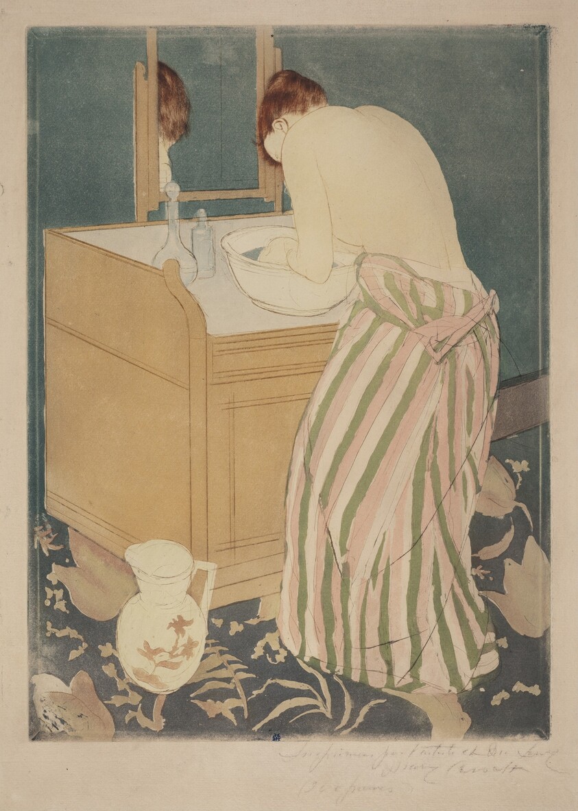 Woman Bathing