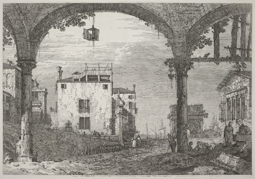 The Portico with the Lantern