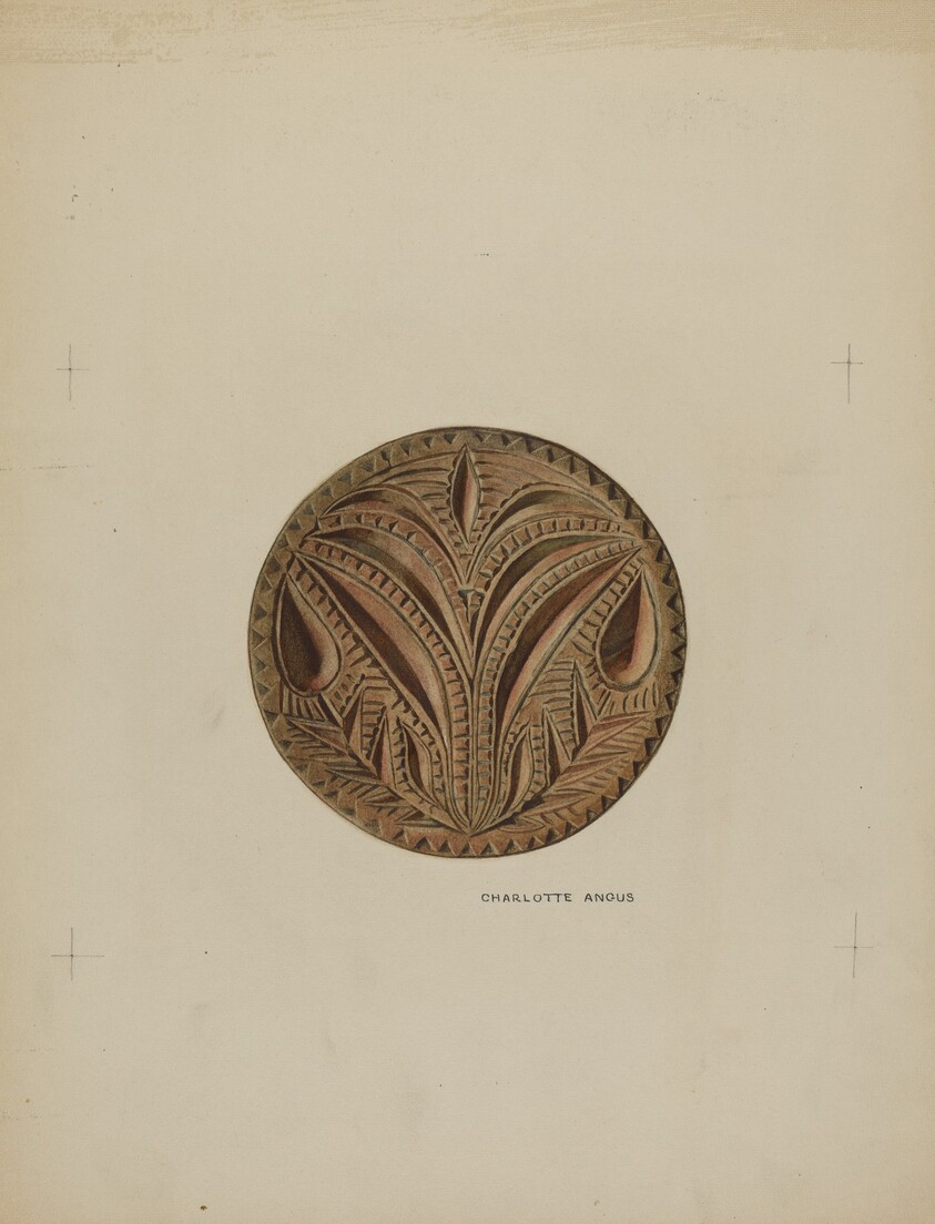 Pa. German Butter Mold