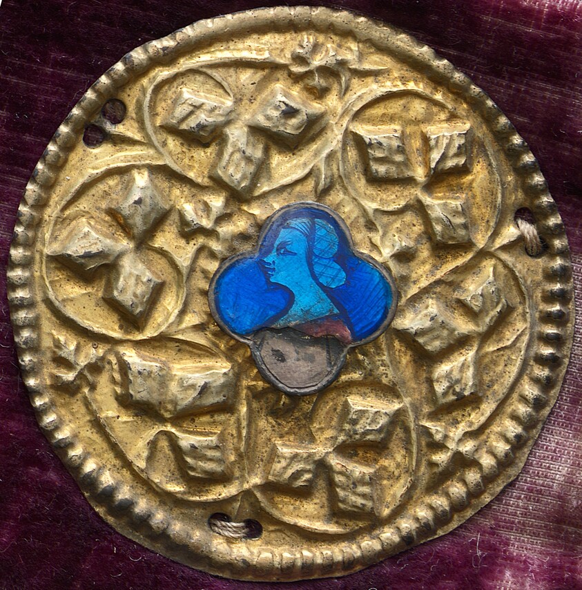 Costume Ornament with Profile Portrait