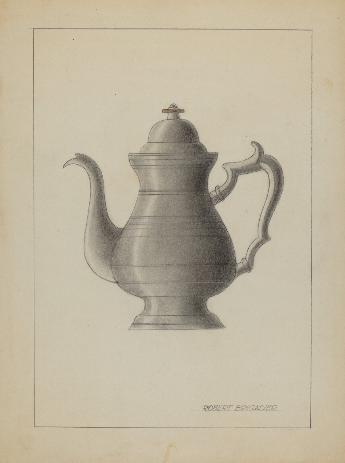 Pewter Coffee Pot