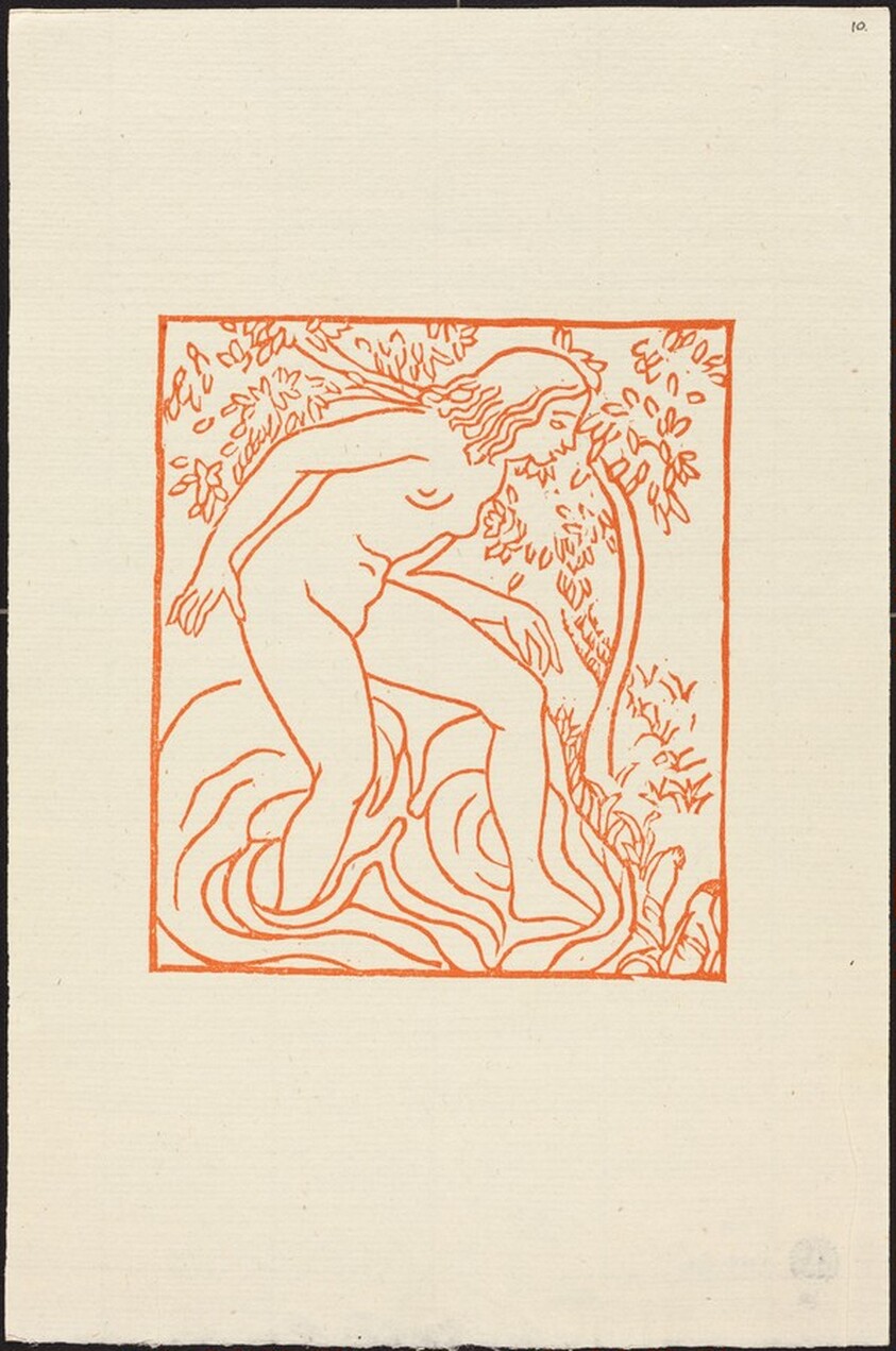 First Book: Chloe Washing Her Naked Limbs (Chloe se baignant dans une fontaine)