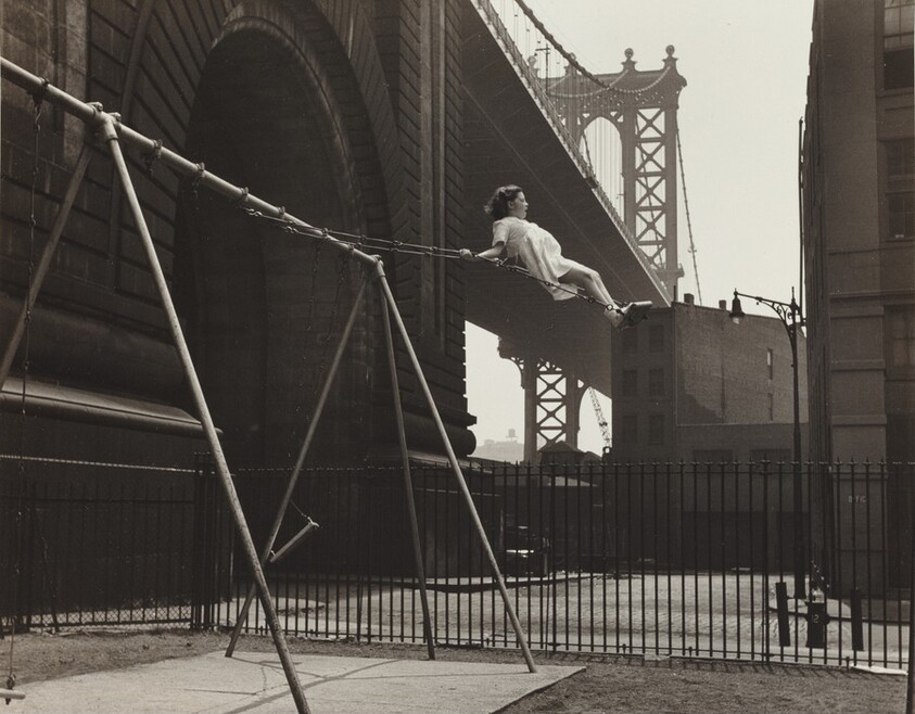 Girl on a Swing, Pitt Street, New York