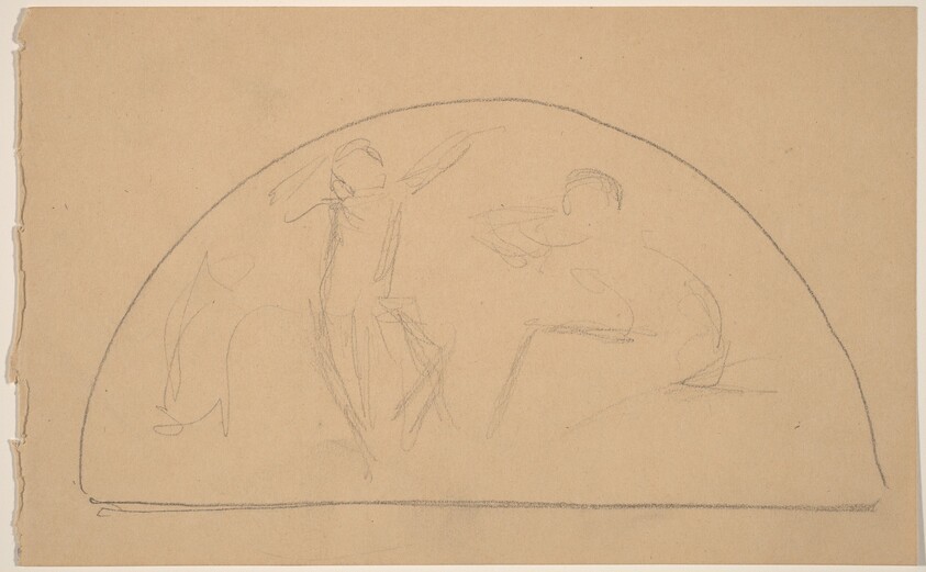 Study for a Lunette