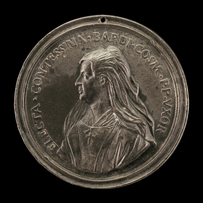 Contessina de' Bardi, died 1473, Wife of Cosimo de' Medici il Vecchio [obverse]