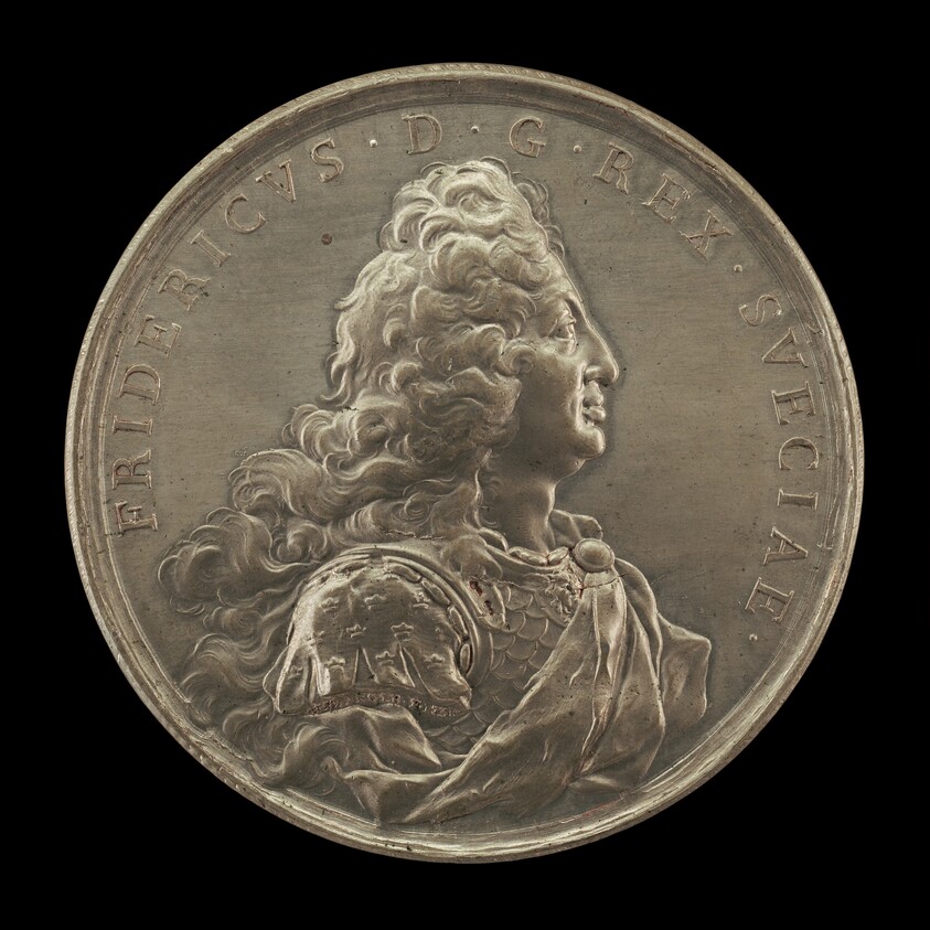 Frederick I, 1676-1751, King of Sweden 1720 [obverse]