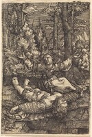 Pyramus and Thisbe, Albrecht Altdorfer, c. 1515/1518