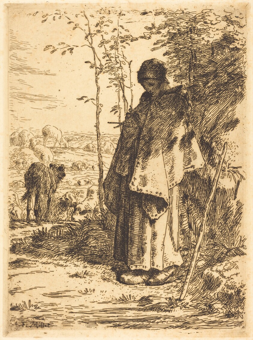 The Large Shepherdess (La grande bergere)