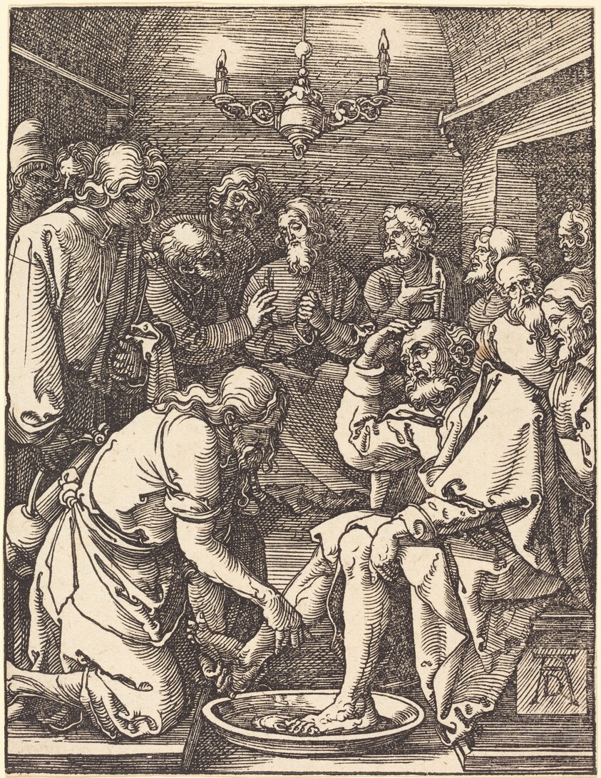 Christ Washing the Feet of the Disciples