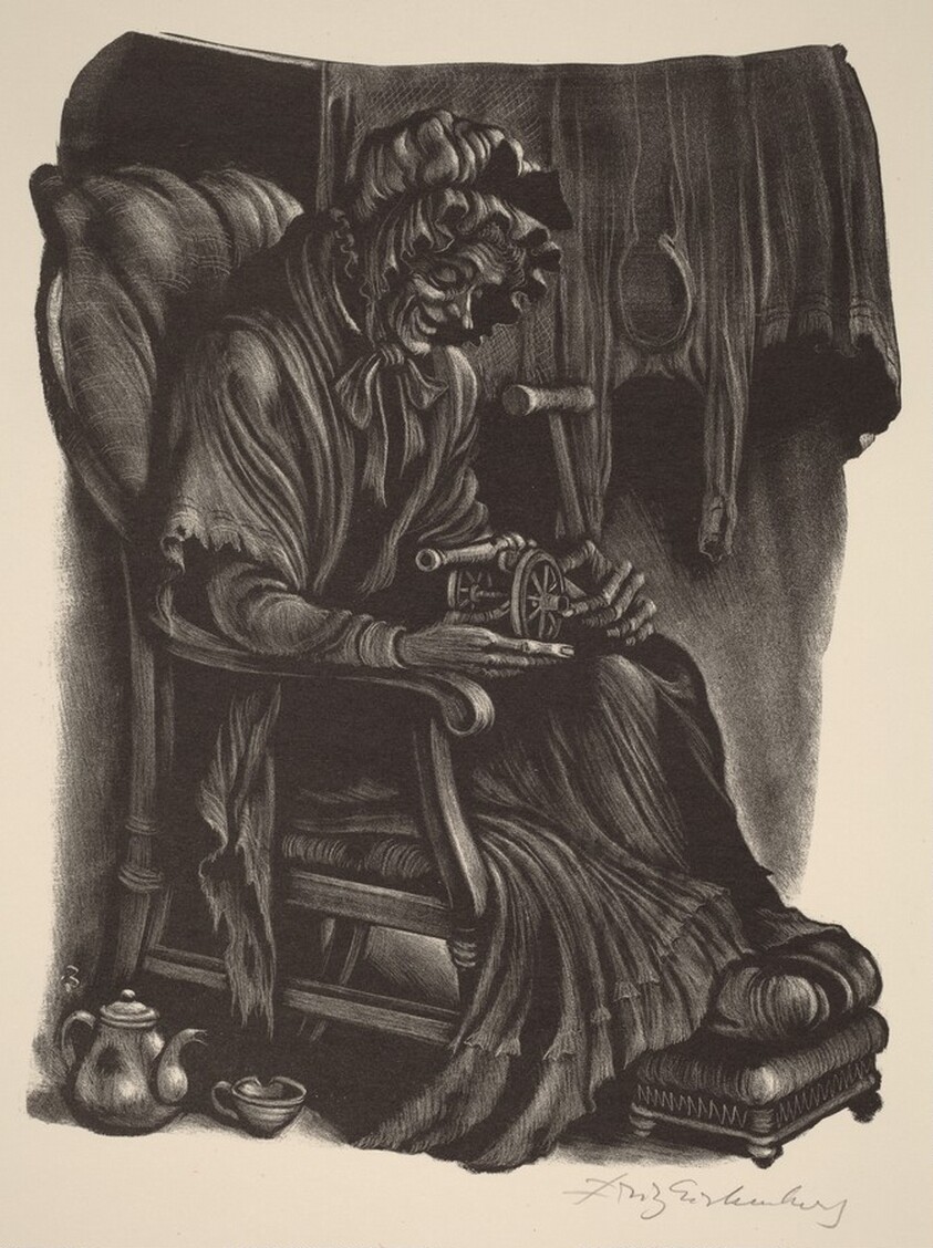 The Little Bronze Cannon (Book X: The Boys, facing p.428)