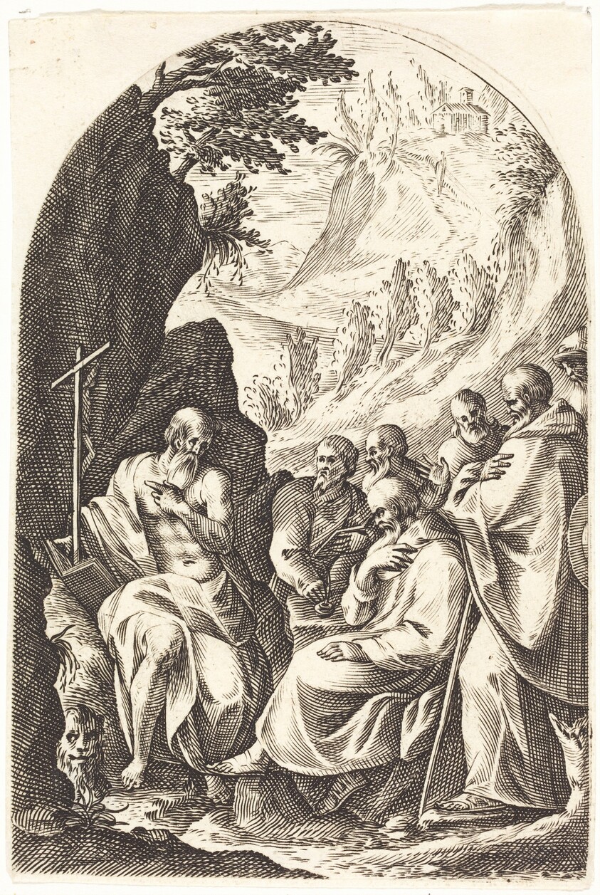 Saint Jerome Instructing his Disciples in the Desert