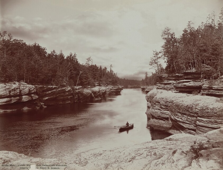 At the Mouth of Cold Water Canyon, Dells of the Wisconsin