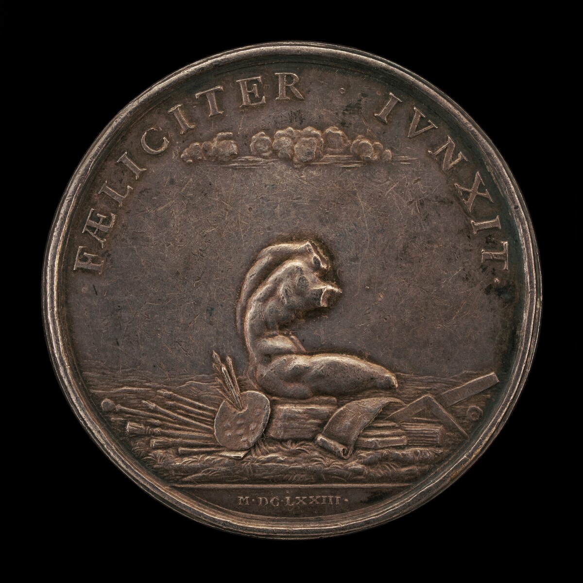 Emblems of the Arts with the Belvedere Torso (reverse)