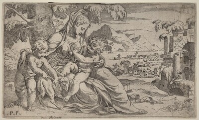 Madonna and Child with John the Baptist