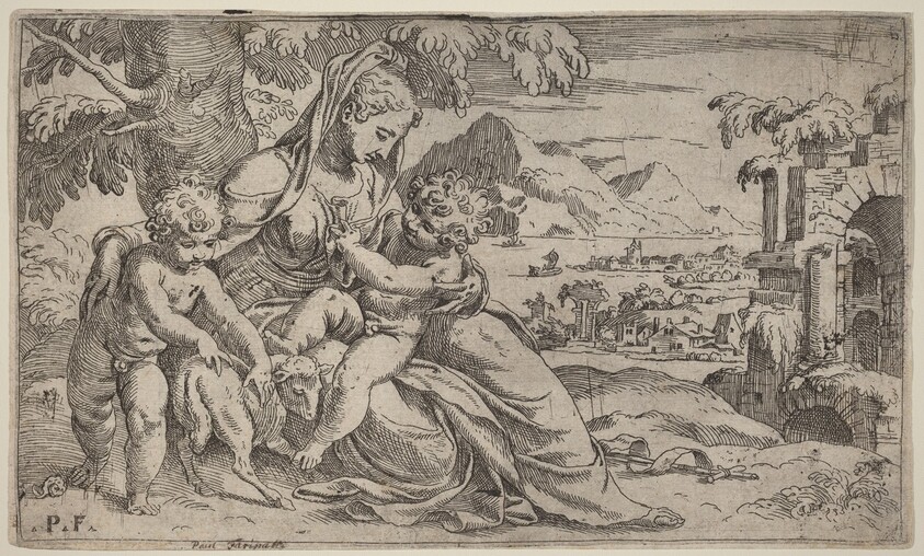 Madonna and Child with John the Baptist