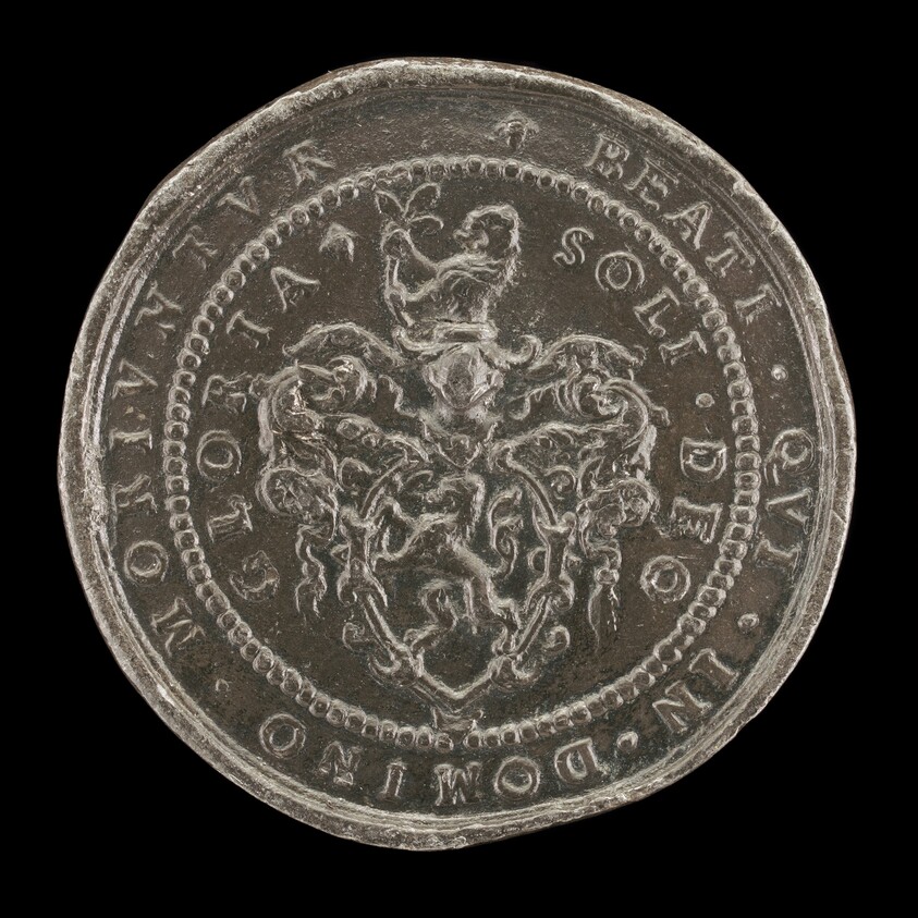 Arms and Inscription [reverse]