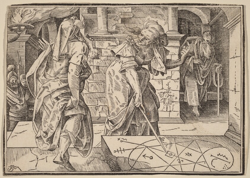 Christ Tells His Disciples of the Last Judgment