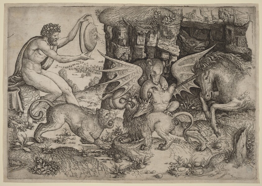 Allegorical Theme: Combat of Animals