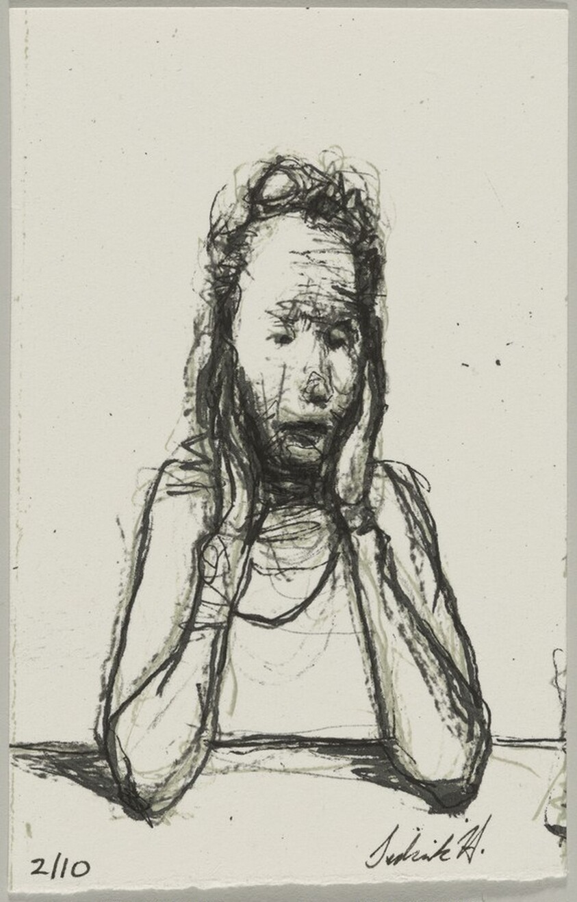 #096 Seated Lady from The 99% - Highland Hills