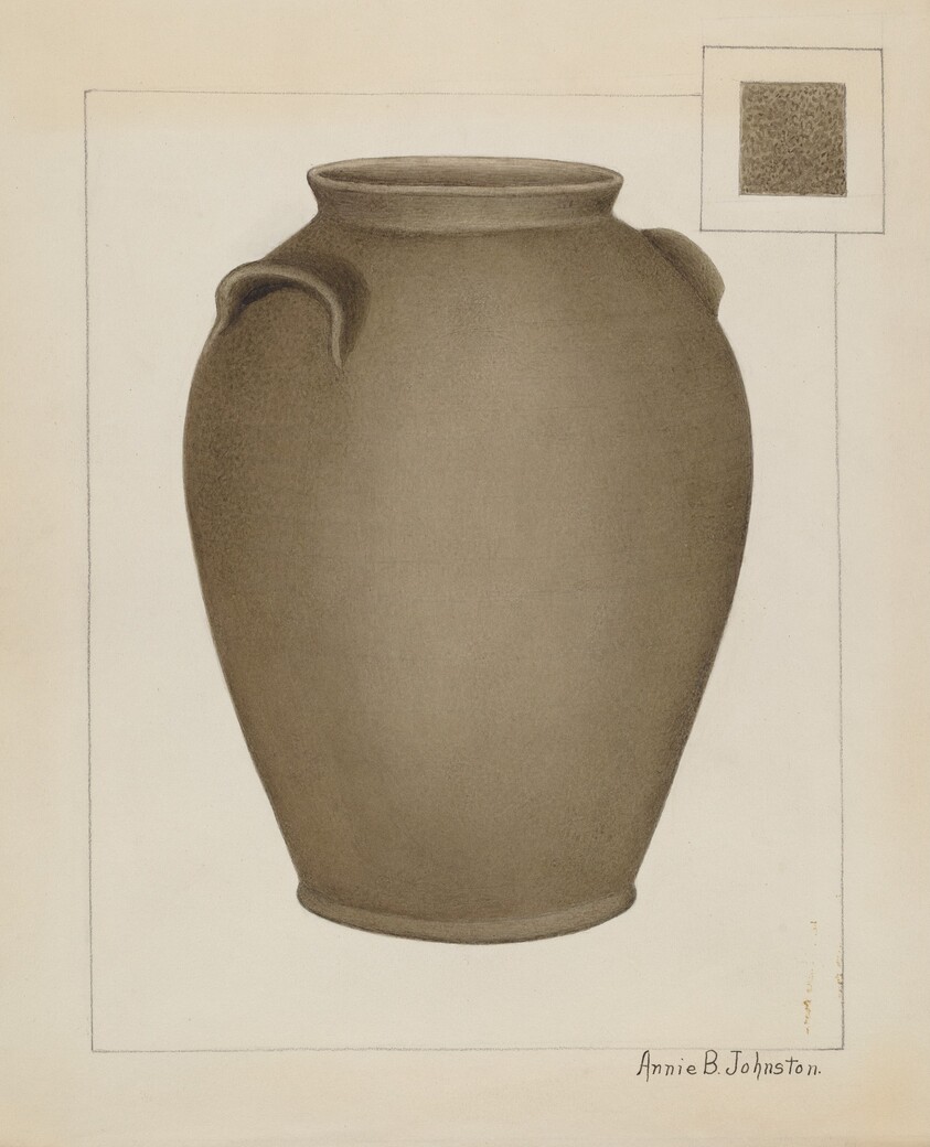Stoneware Jar