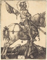Saint George on Horseback, Albrecht Dürer, 1508