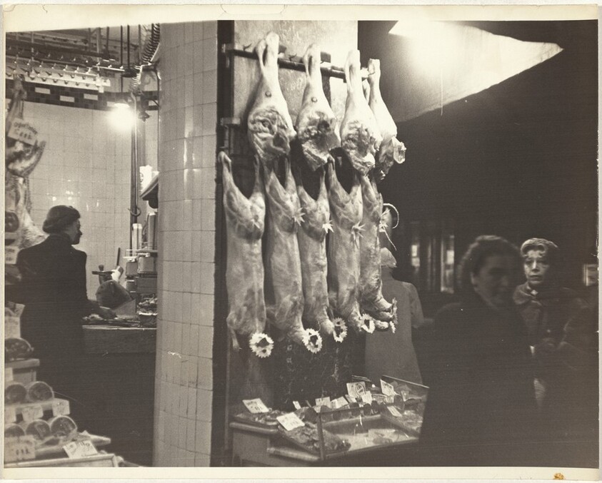 Butcher shop, Paris
