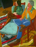 Portrait of the Doyles, Jack Beal, 1970