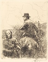 Danger Passed (Danger passe), Albert Besnard, 1900