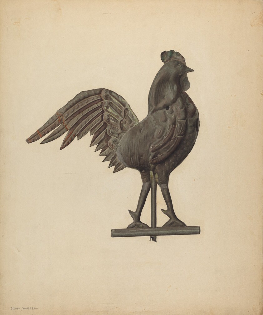 Weather Vane - Cock
