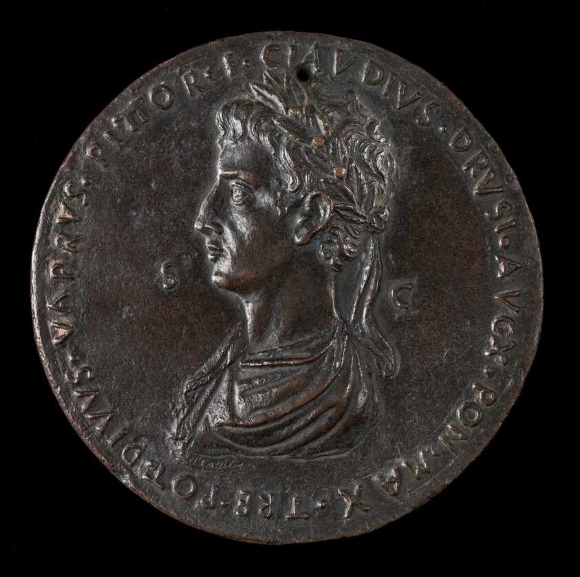 Emperor Claudius, 10 B.C.-54 A.D., Emperor 41-54 [obverse]