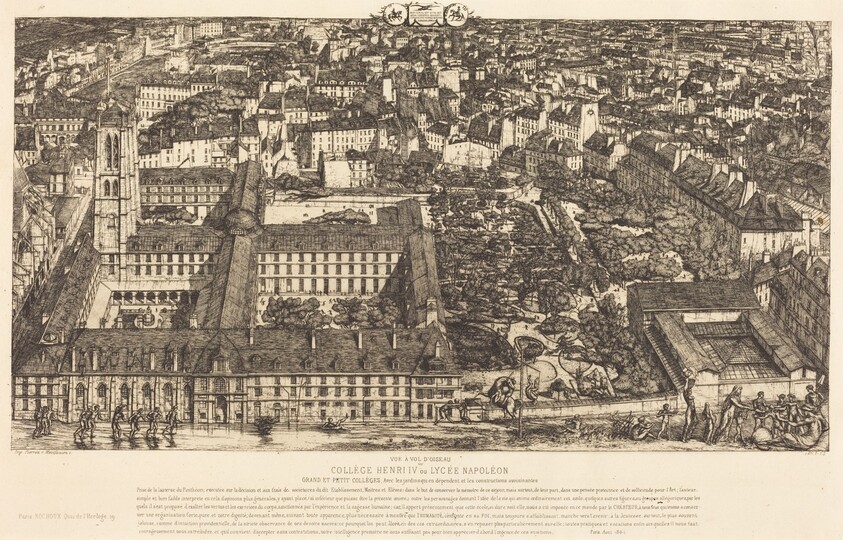 Collège Henri IV, Paris, ou Lycée Napoléon (Henry IV College or Napoleon School, Paris)