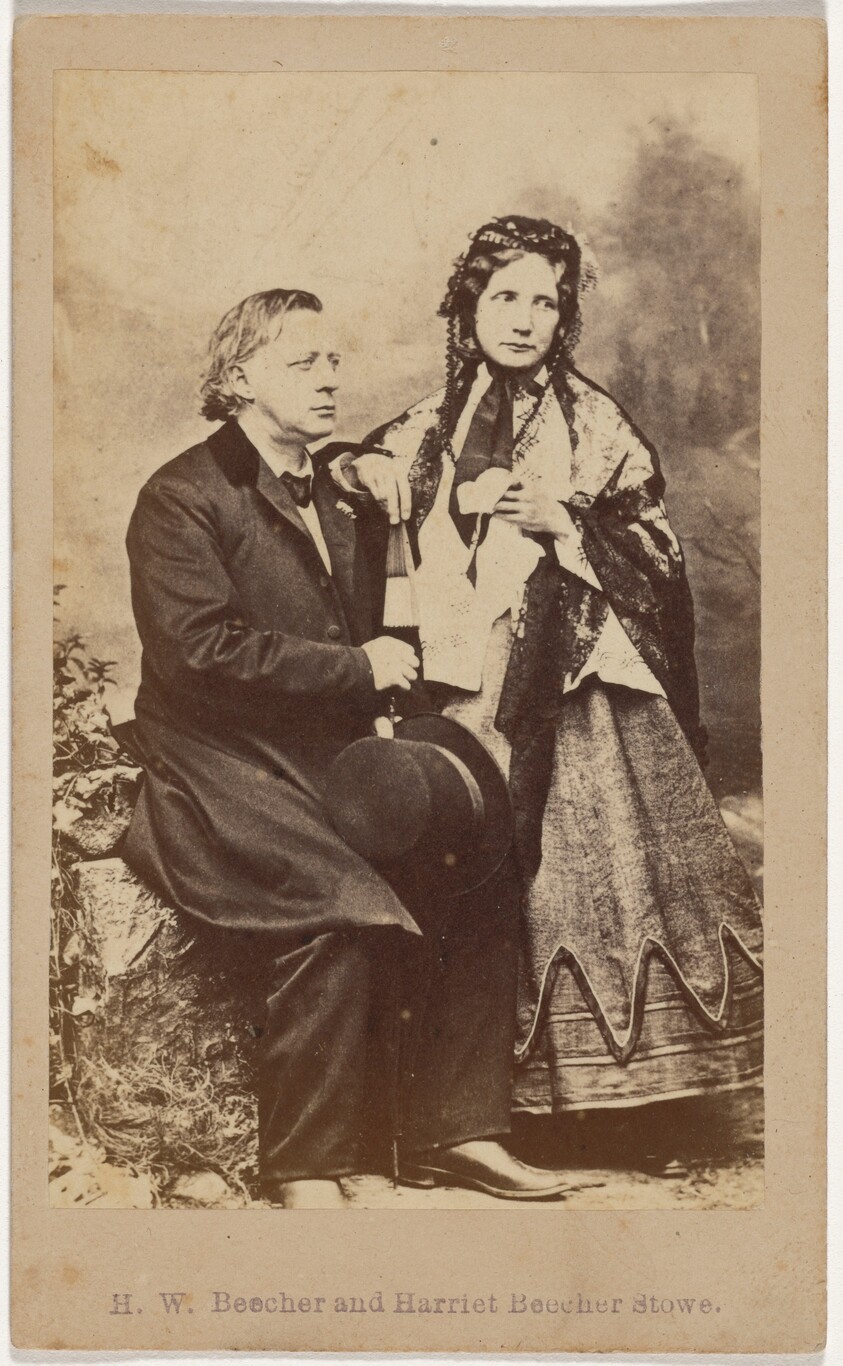 Harriet Beecher Stowe and Henry Ward Beecher