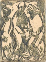 Deliberation (Beratung), Christian Rohlfs, 1913