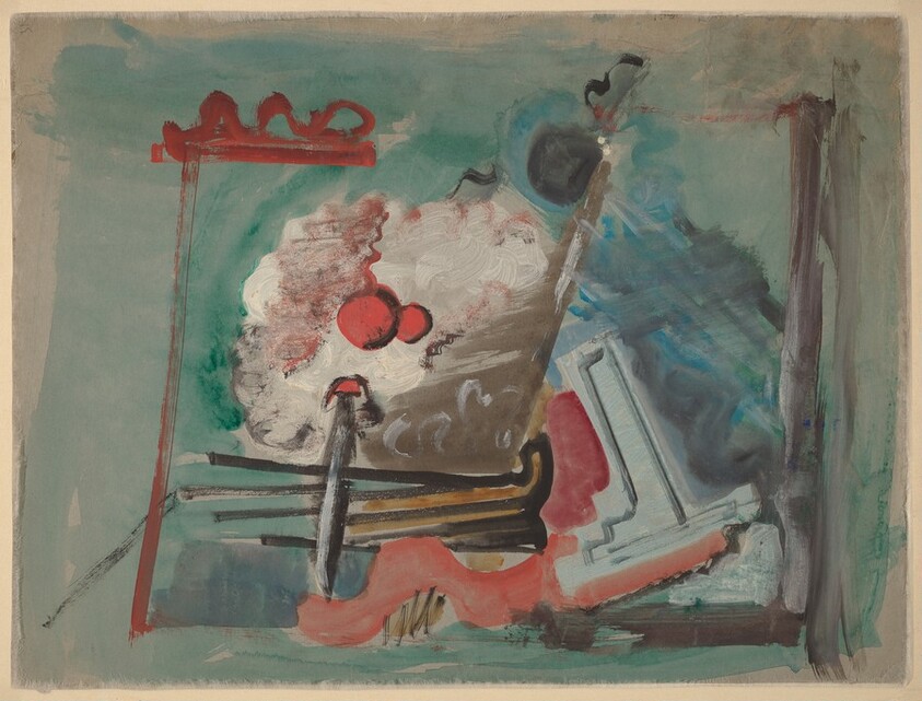 Abstract Composition [verso]