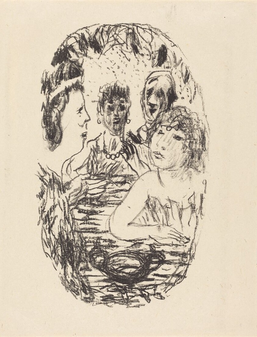 From "Le crepuscule des nymphes" (frontispiece)
