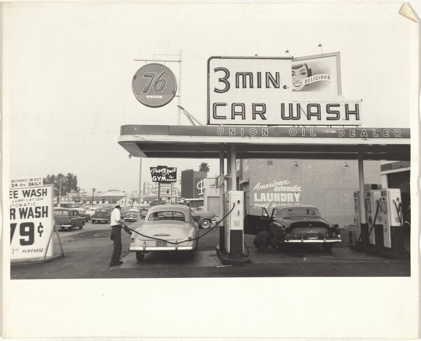 Car wash, Ventura Boulevard--Los Angeles