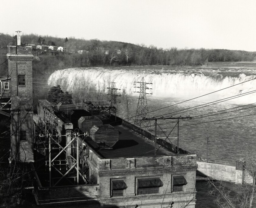 Cohoes Falls, Mohawk River, Cohoes, New York