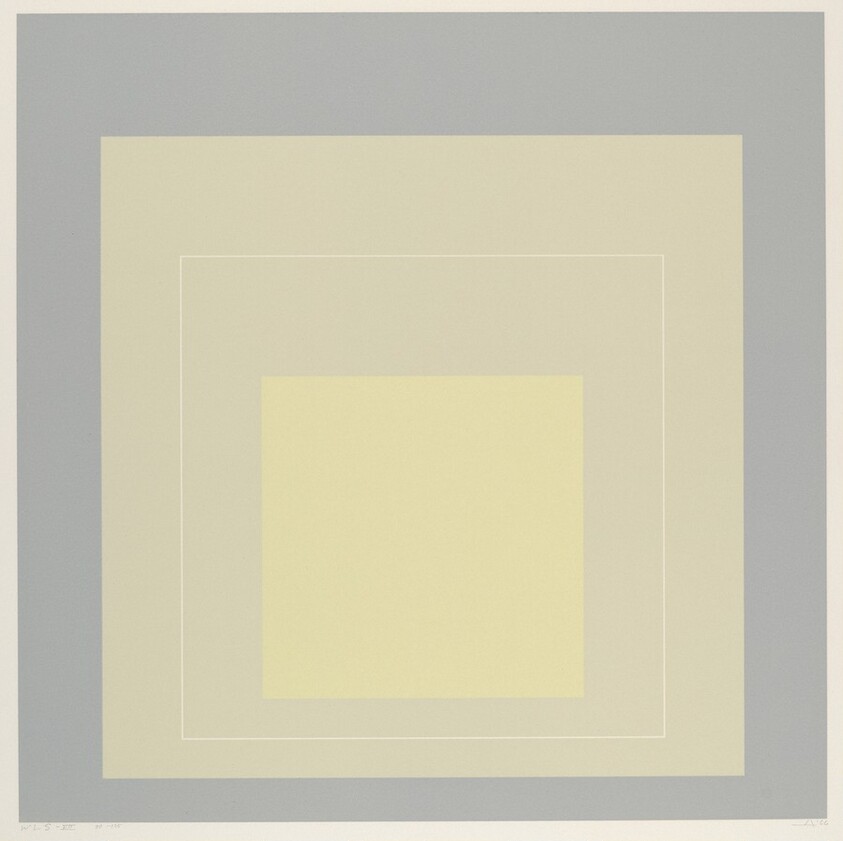 WLS VII from White Line Squares (Series I)
