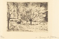 Springtime (Le Printemps), André Dunoyer de Segonzac, 1923