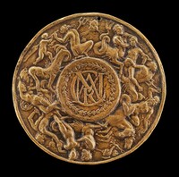 Frieze of Tritons and Nereids [reverse], Attributed to Master IO.F.F.