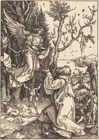 Joachim and the Angel, Albrecht Dürer, c. 1504