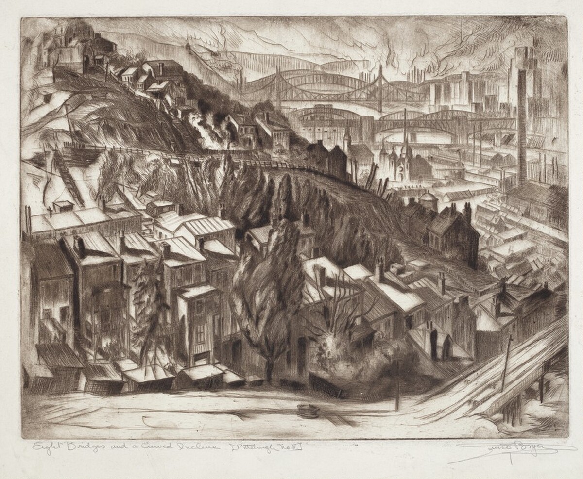 Eight Bridges and A Curved Incline