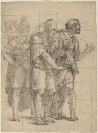 Four Standing Warriors