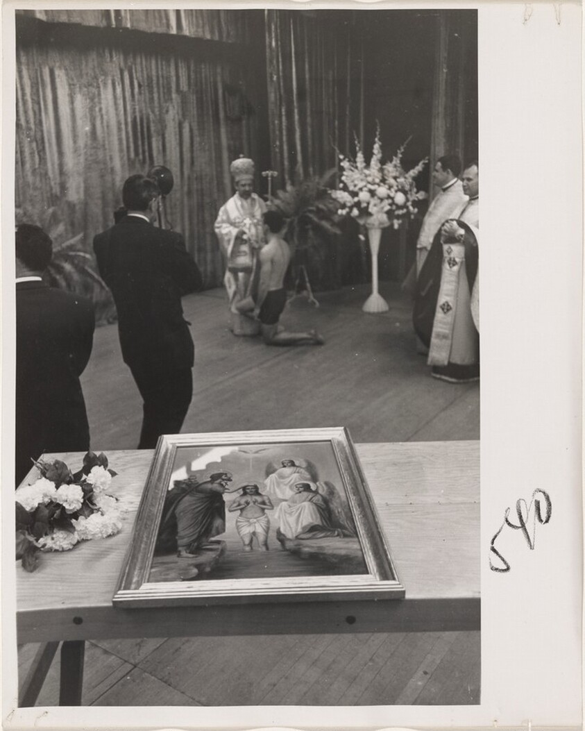 Greek baptism--Long Beach, California