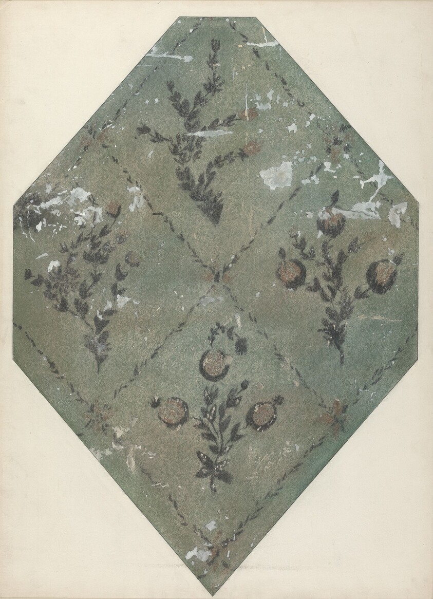 Hand Painted Wall (Detail)