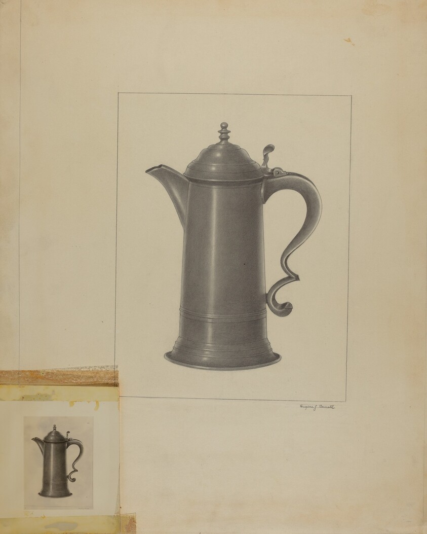 Pewter Flagon