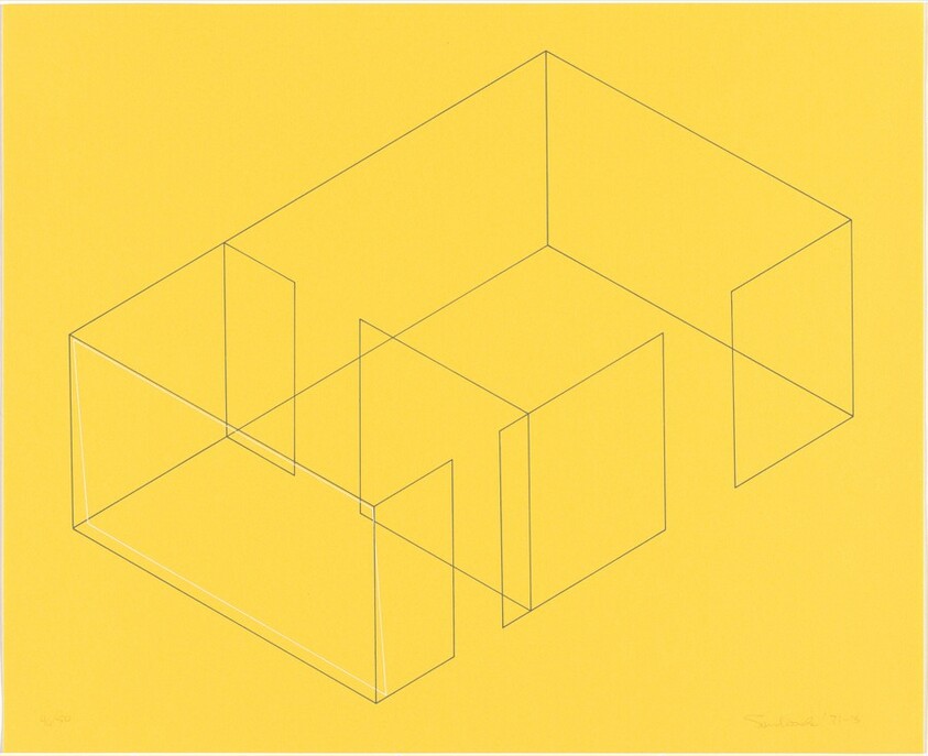 Untitled from Eight Variations for Galerie Heiner Friedrich (Acht Variationen für die Galerie Heiner Friedrich)