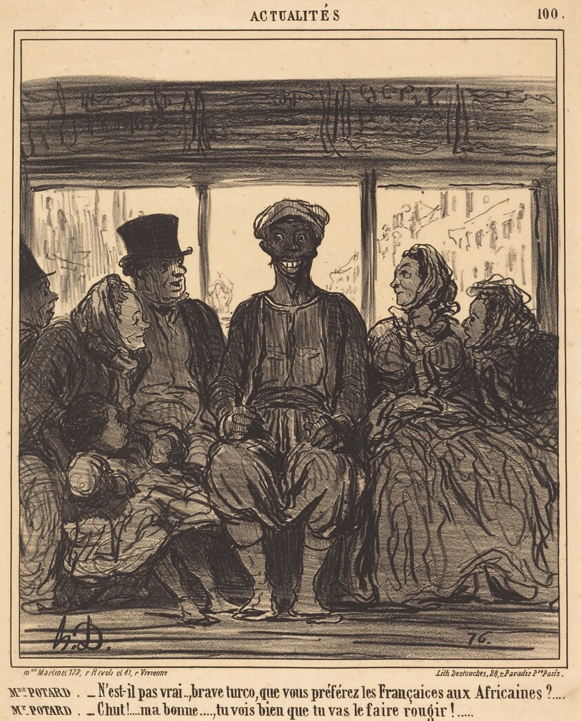 Actualités: Mme. Potard - N'est-il pas vrai, brave turco...