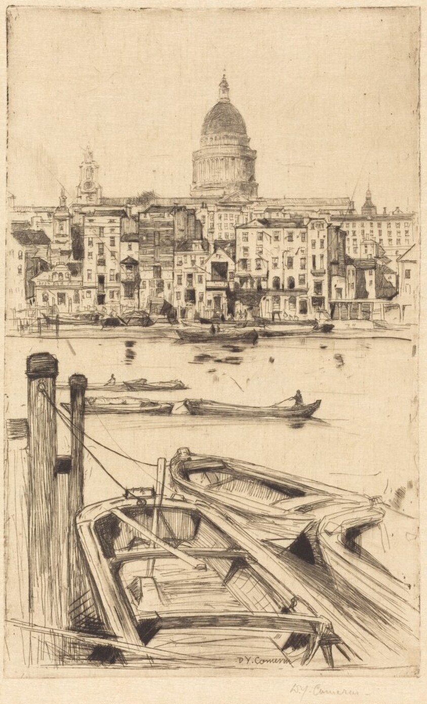 St. Paul's from the Thames