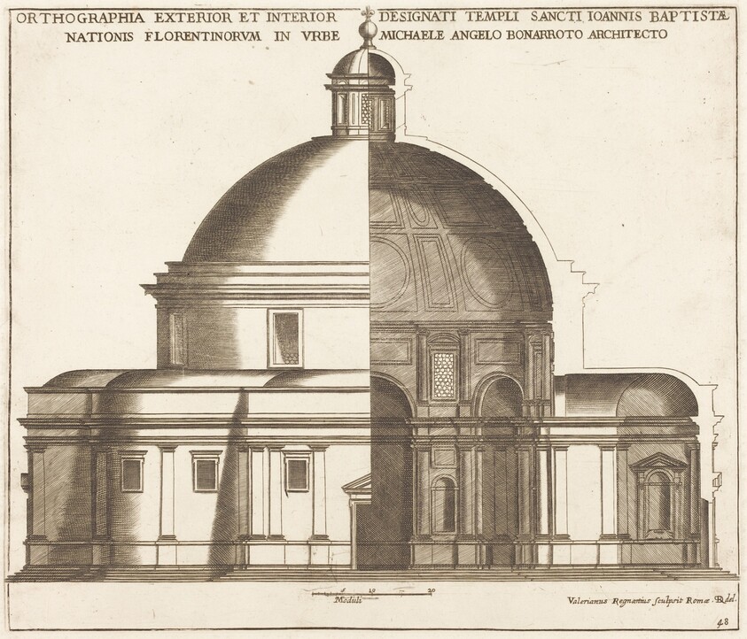 Section of the Church of Saint John the Baptist